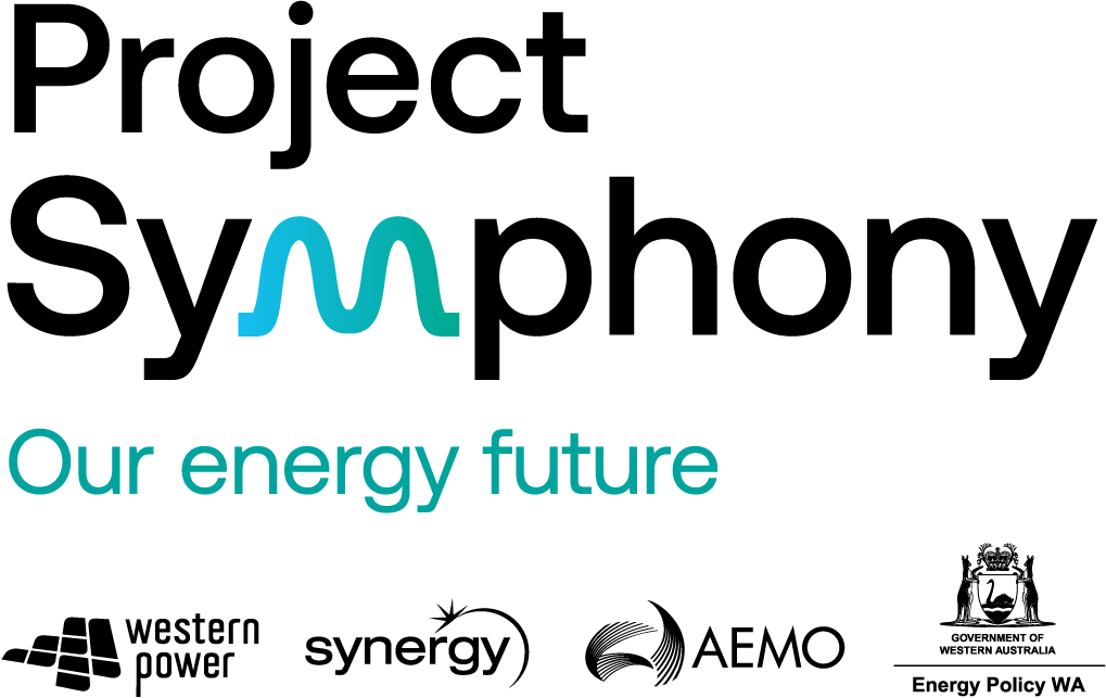 Distributed Energy Resources Program WA Project Symphony logo