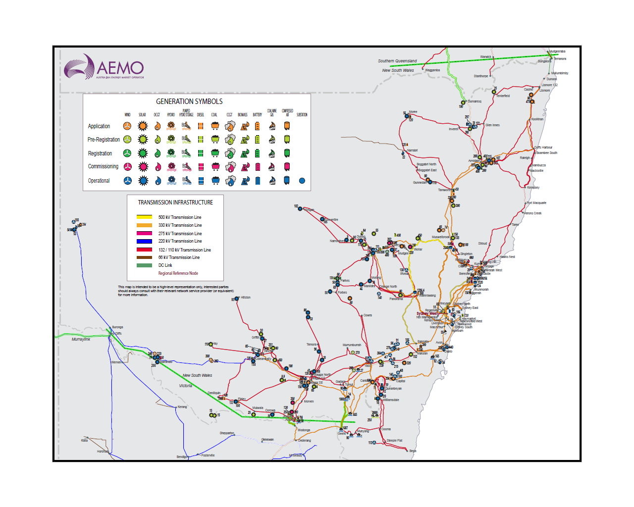 Australian Grid Nsw Electricity Grid Map , Australian electrical infrastructure maps ...