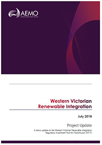 Thumbnail of report cover for Western Vic Renewable Integration