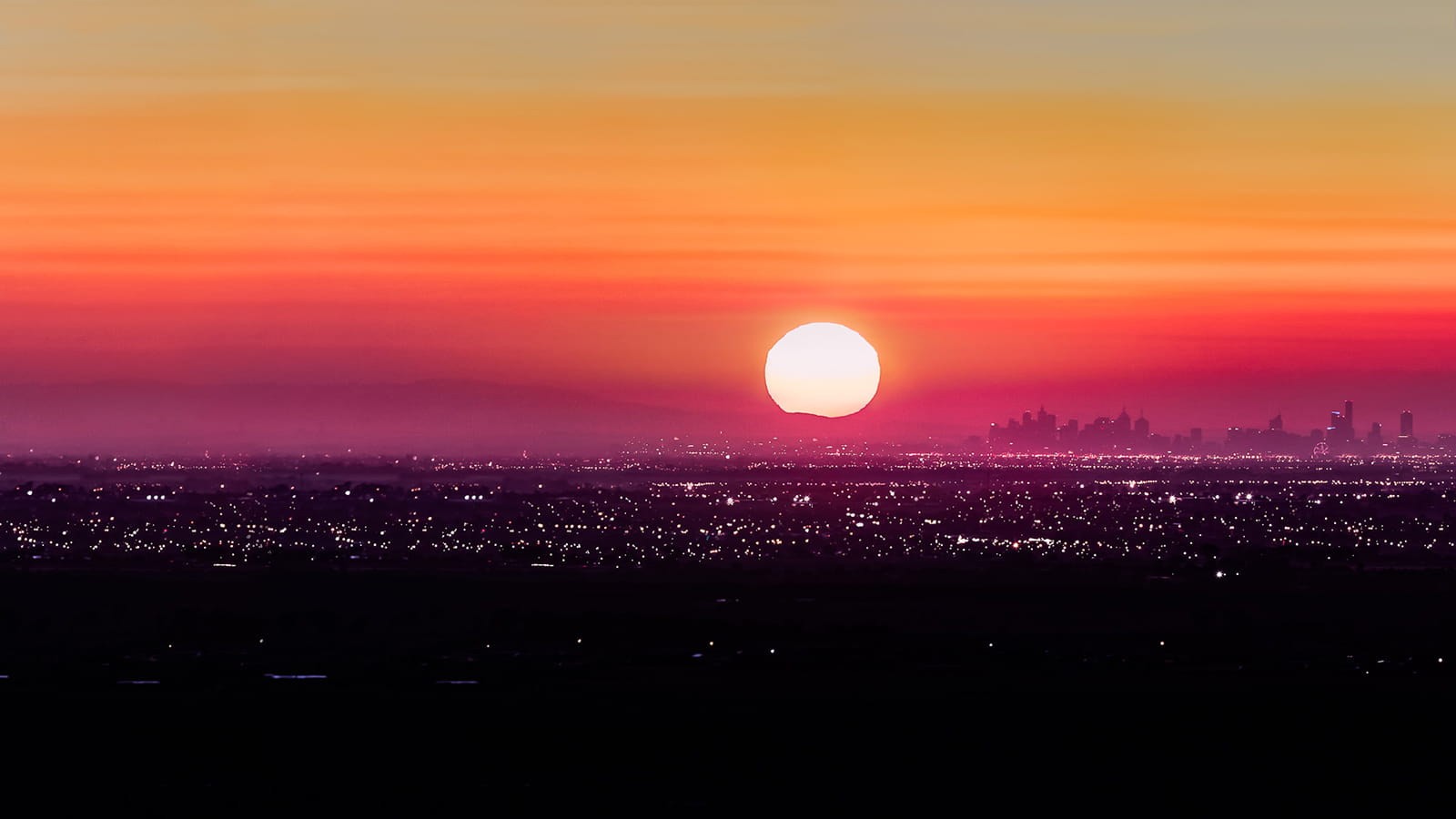 Melbourne Sunset