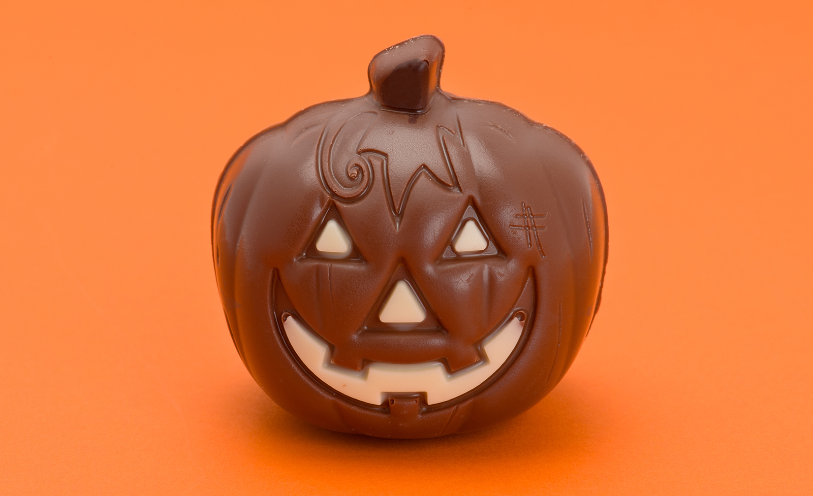 Chocolate Halloween pumpkin