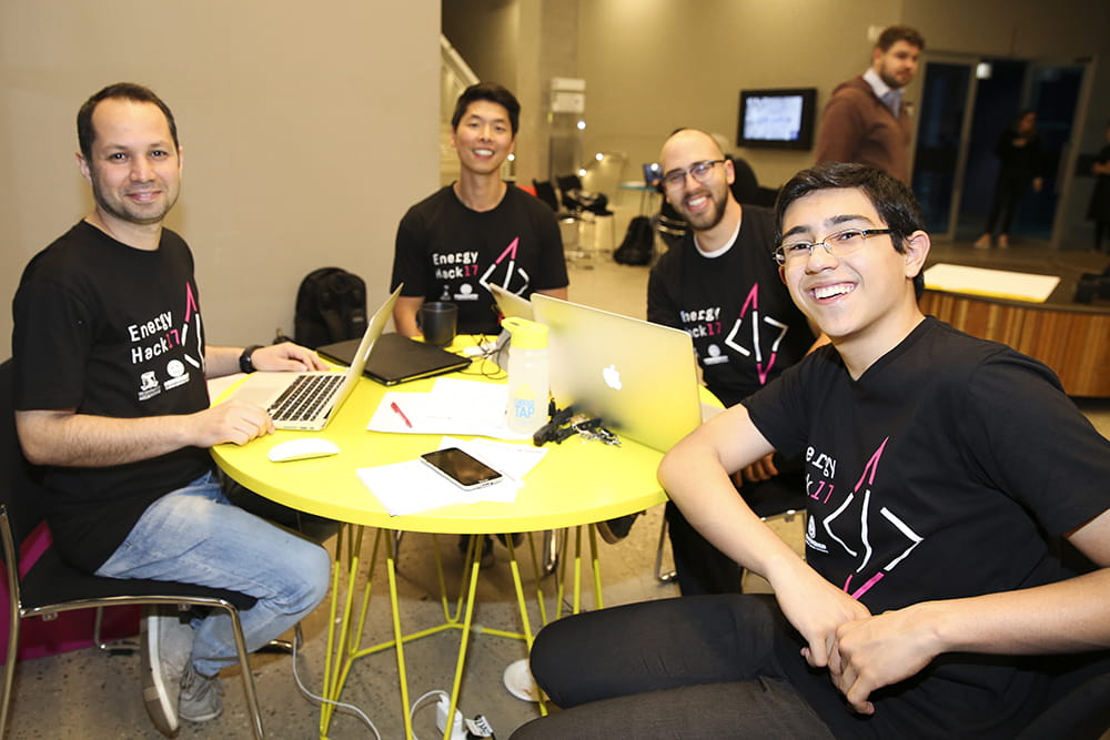 Participant team at Energy Hack 2017