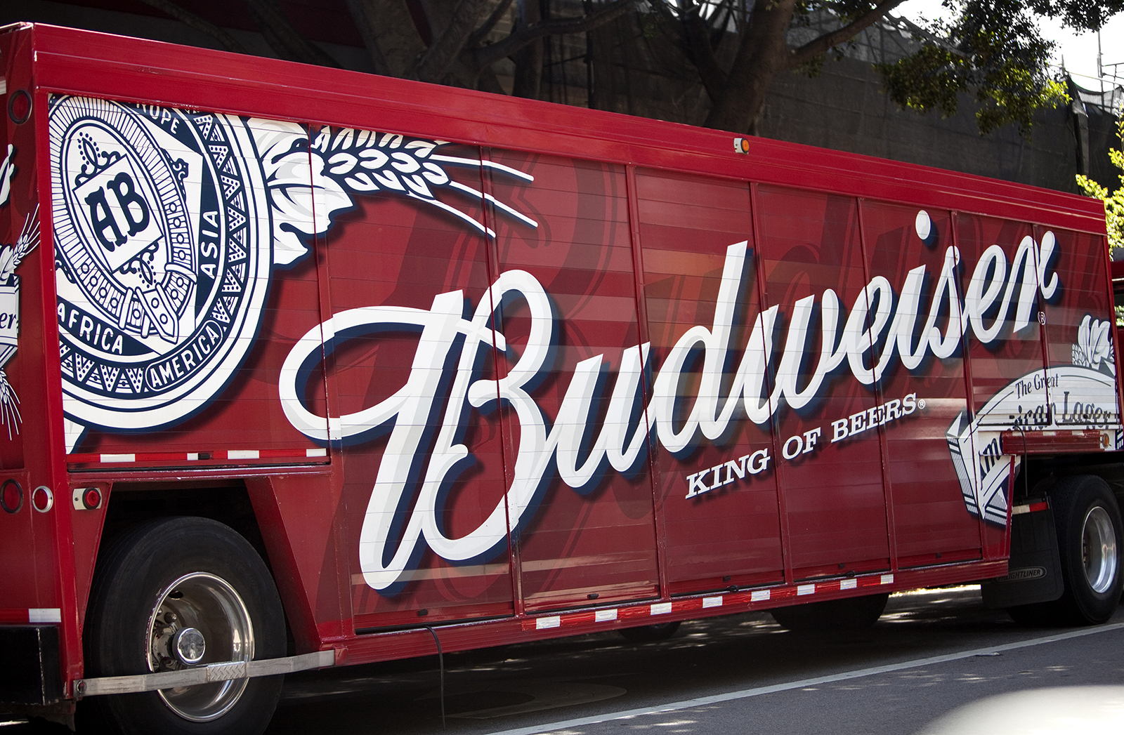 Budweiser truck